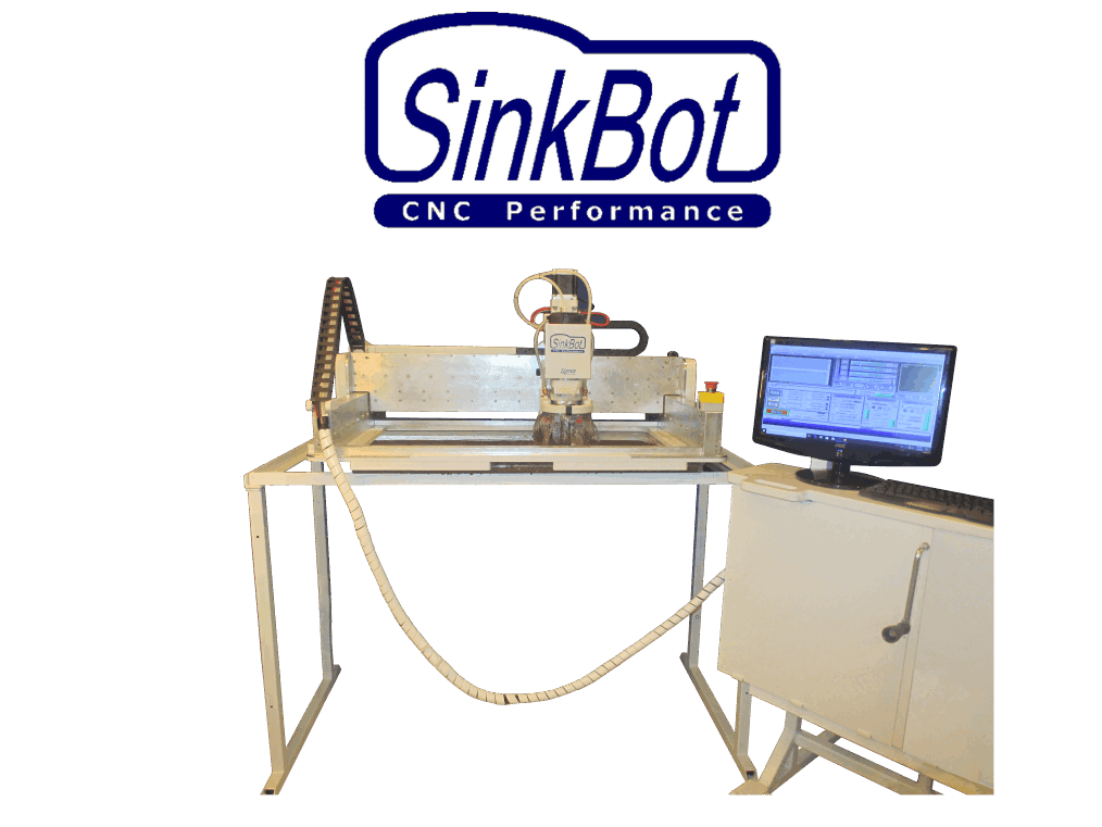 SinkBot CNC Router with Control-Work Station